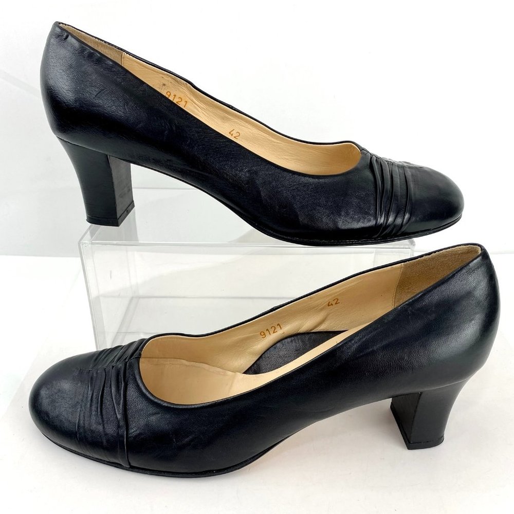 New Taryn Rose Genuine Leather Pumps Heels size10 Slip On Designer Shoes - Fine!
